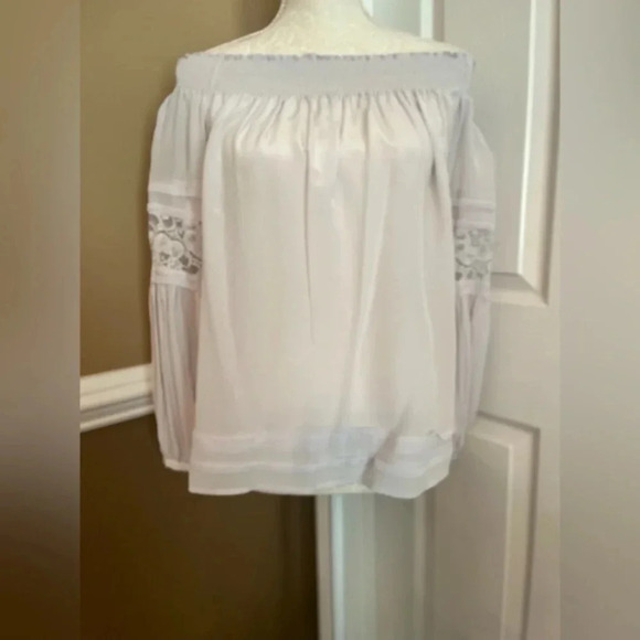 Olivia Palermo over‎ the shoulder Nordstrom top - Picture 3 of 10